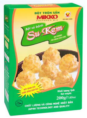 Bột vỏ bánh Su Kem Mikko