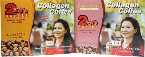 Cà phê hòa tan 2 Zero Collagen